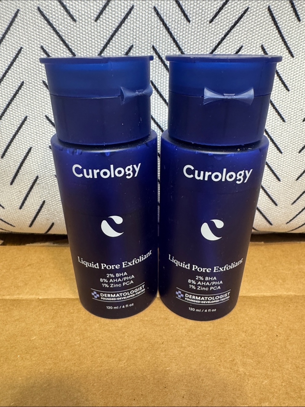 Curology Liquid Pore Exfoliant- Spilled product but New with seal